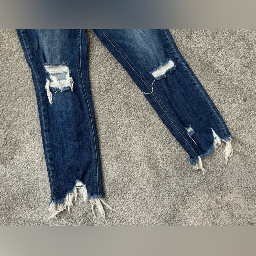 Lovervet by VERVET High Rise Crop Straight Jeans - Women’s size 25 - Picture 8 of 11